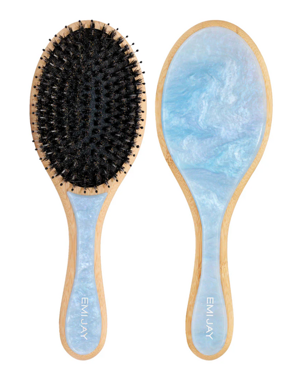 Emi Jay - Flat Hair Brush in Blue Sugar *Preorder*