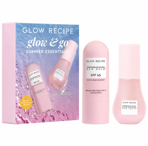 Glow Recipe  Glow & Go Summer Essentials Kit with Niacinamide *Preorder*