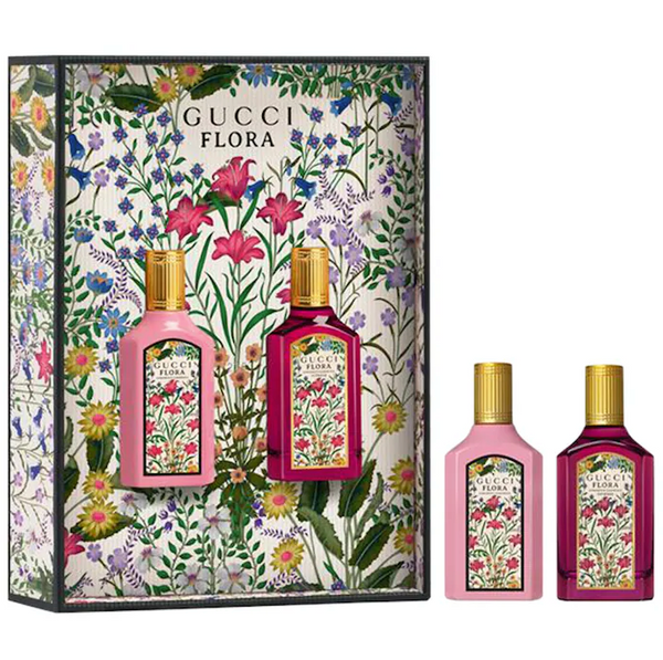 Gucci - Mini Duo Floral Gorgeous Gardenia Perfume Gift Set *Preorder*