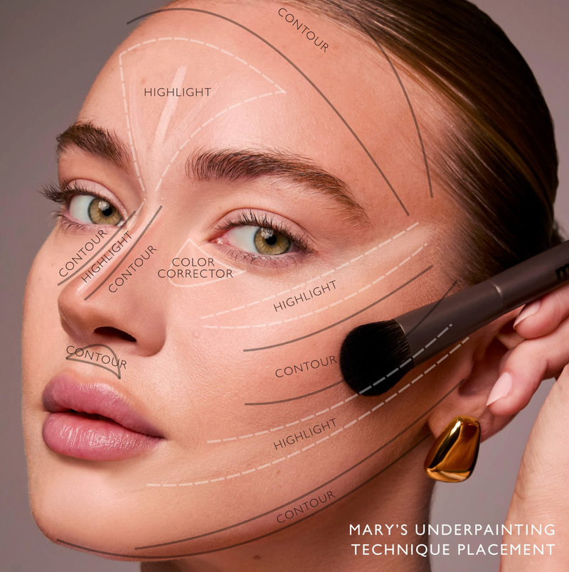 m.ph by Mary Phillips - Underpainting Face Highlight & Contour Palette *Preorder*