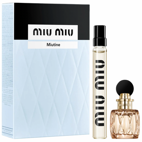 Miu Miu - Mini Miutine Eau De Parfum Perfume Duo Gift Set