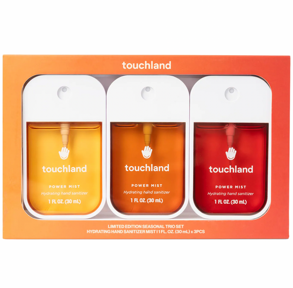 Touchland - Limited Edition Power Mist Hydrating Hand Sanitizer Seasonal Trio Set *Preorder*
