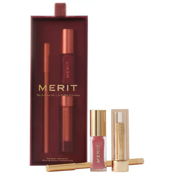 MERIT - The Archival Lip Essentials Gift Set *Preorder*