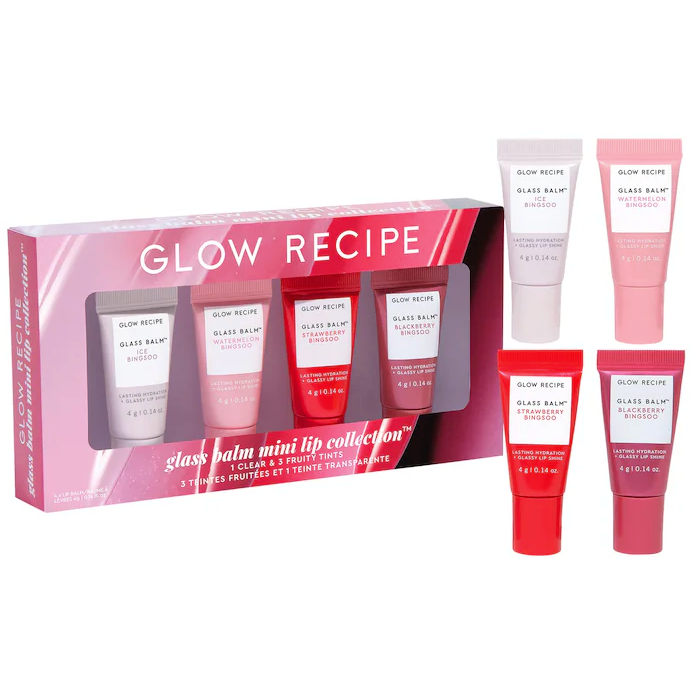 Glow Recipe - Mini Glass Balm Lip Collection Gift Set *Preorder*