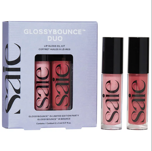 Saie - Glossybounce™ Lip Gloss-Oil Duo Gift Set *Preorder*