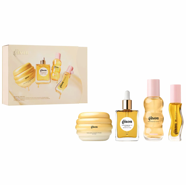 Gisou - Glow All The Way Hair and Lip Gift Set *Preorder*