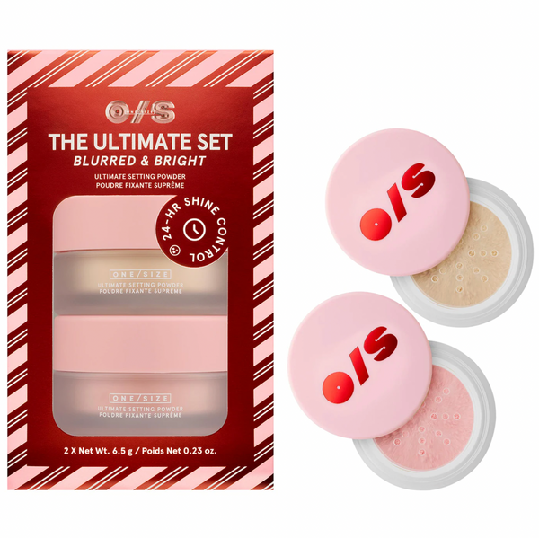 ONE/SIZE by Patrick Starrr - Ultimate Blurring Setting Powder Blurred & Bright Travel Duo *Preorder*
