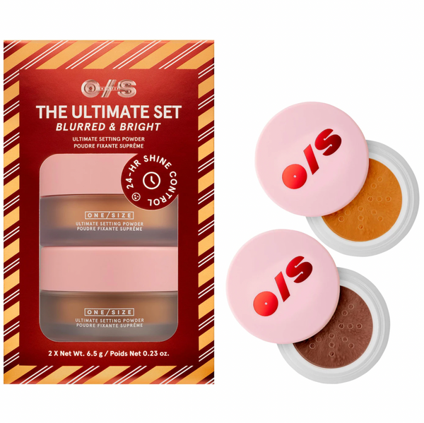 ONE/SIZE by Patrick Starrr - Ultimate Blurring Setting Powder Blurred & Bright Travel Duo *Preorder*