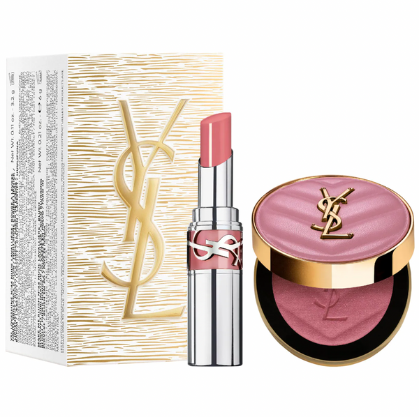 Yves Saint Laurent - YSL Iconic Pink Make Me Blush & Loveshine Lip Oil Stick Set *Preorder*