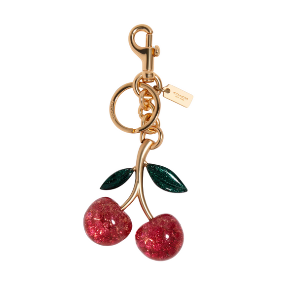 Coach Outlet - Signature Cherry Bag Charm *Preorder*