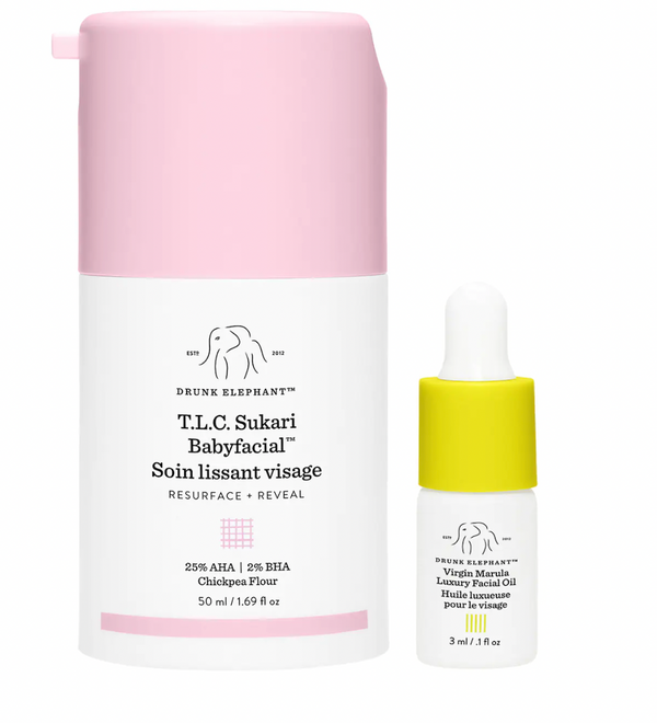 Drunk Elephant T.L.C. Sukari Babyfacial™ AHA + BHA Mask *Preorder*