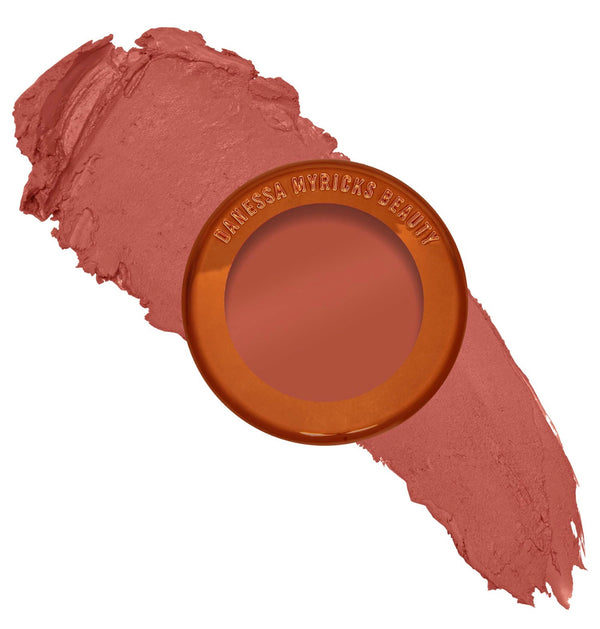 Danessa Myricks Beauty - Yummy Skin Blurring Balm Powder Flushed - Matte Color for Cheek & Lip